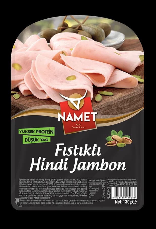 Fıstıklı Hindi Jambon
