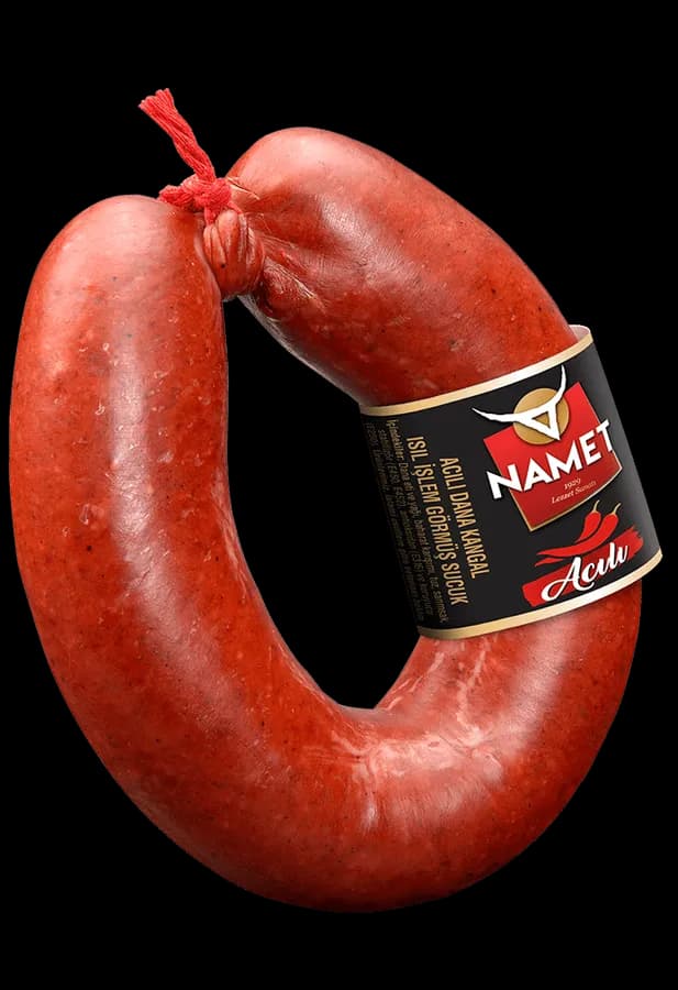 Fermente Acılı Dana Kangal Sucuk